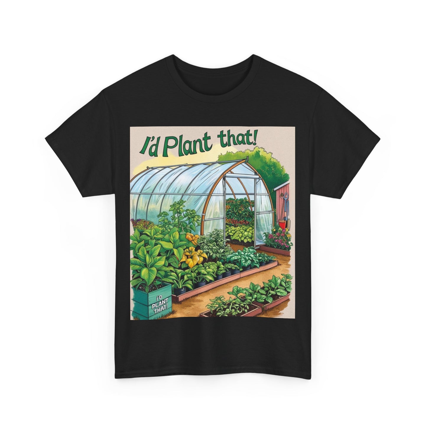 I'd Plant that! Greenhouse gardening Hoop House