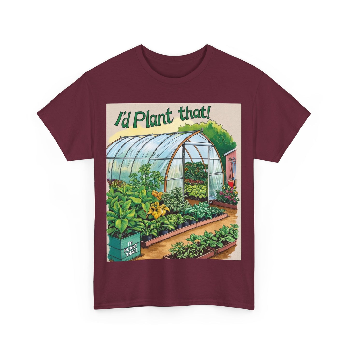 I'd Plant that! Greenhouse gardening Hoop House