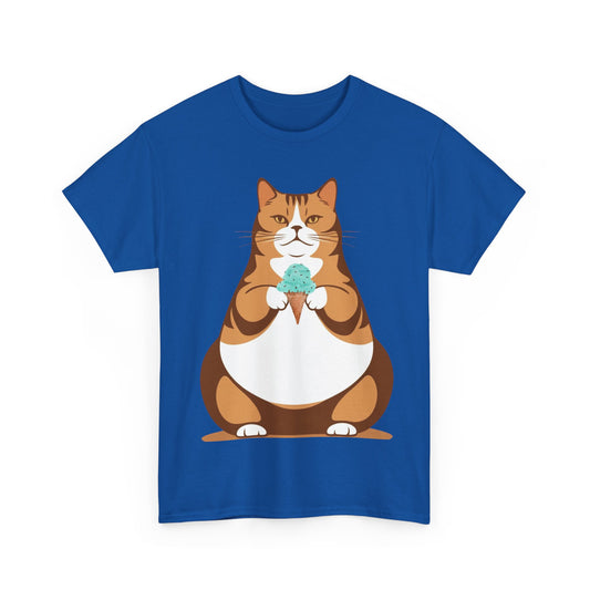 Ice Cream is Serious Business Cat Graphic shirt