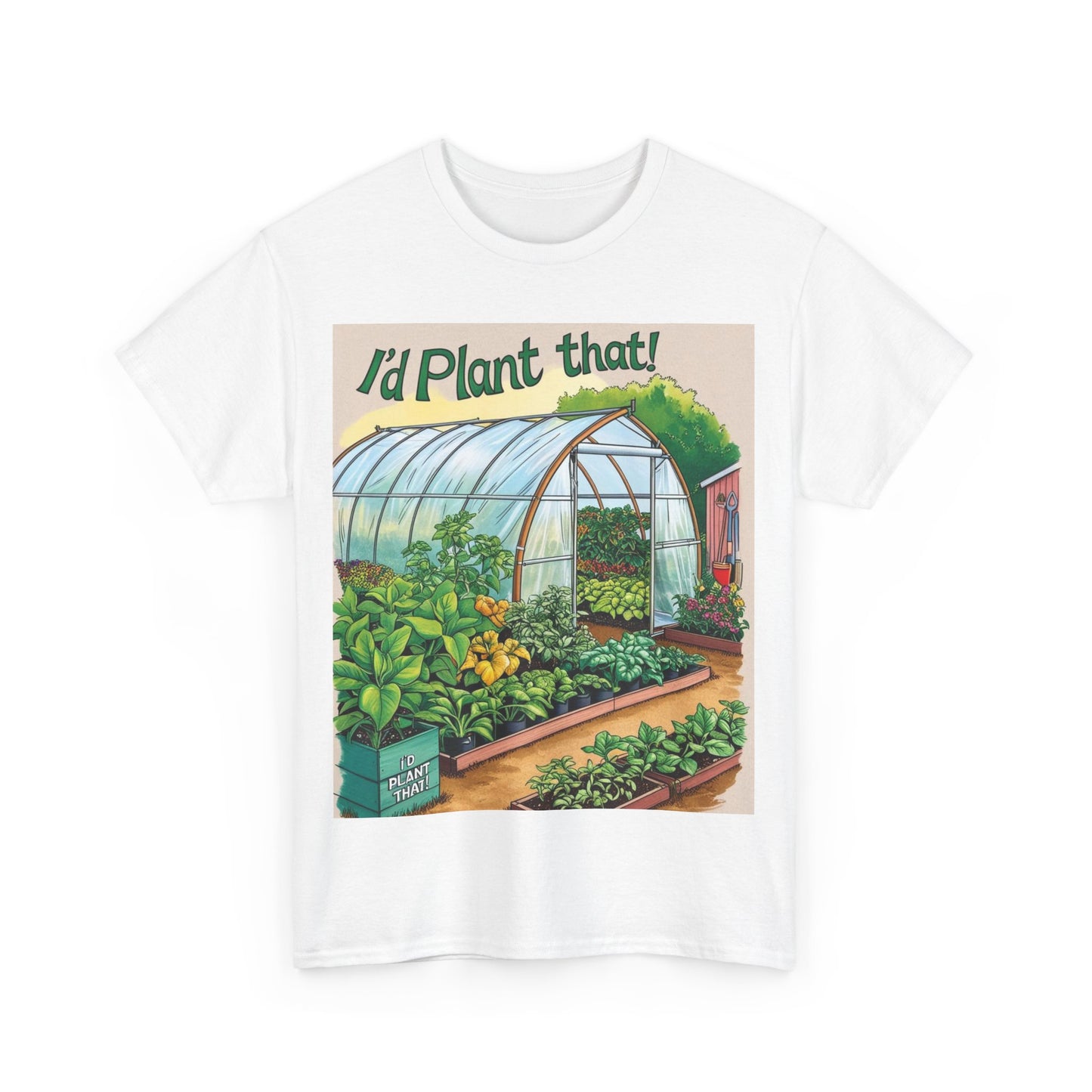 I'd Plant that! Greenhouse gardening Hoop House